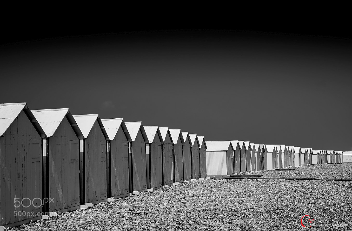 Pentax K-1 sample photo. Cabines de plage photography