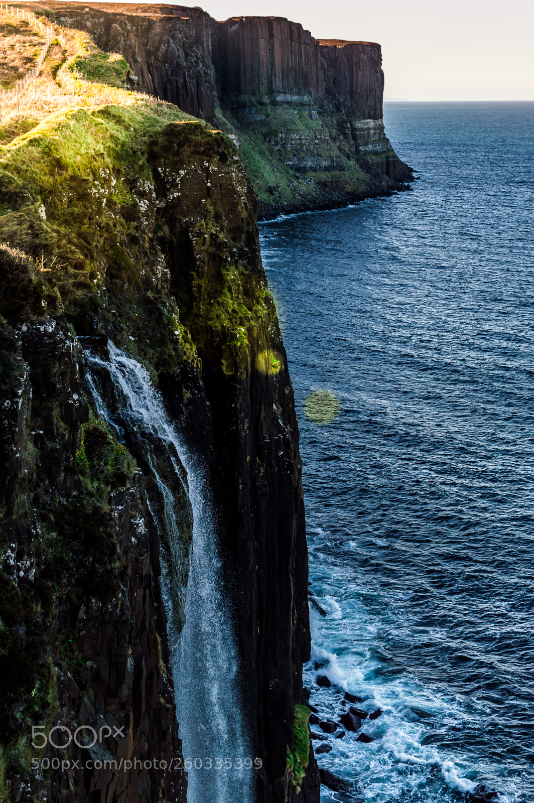 Nikon D3200 sample photo. Amazing kilt rock photography