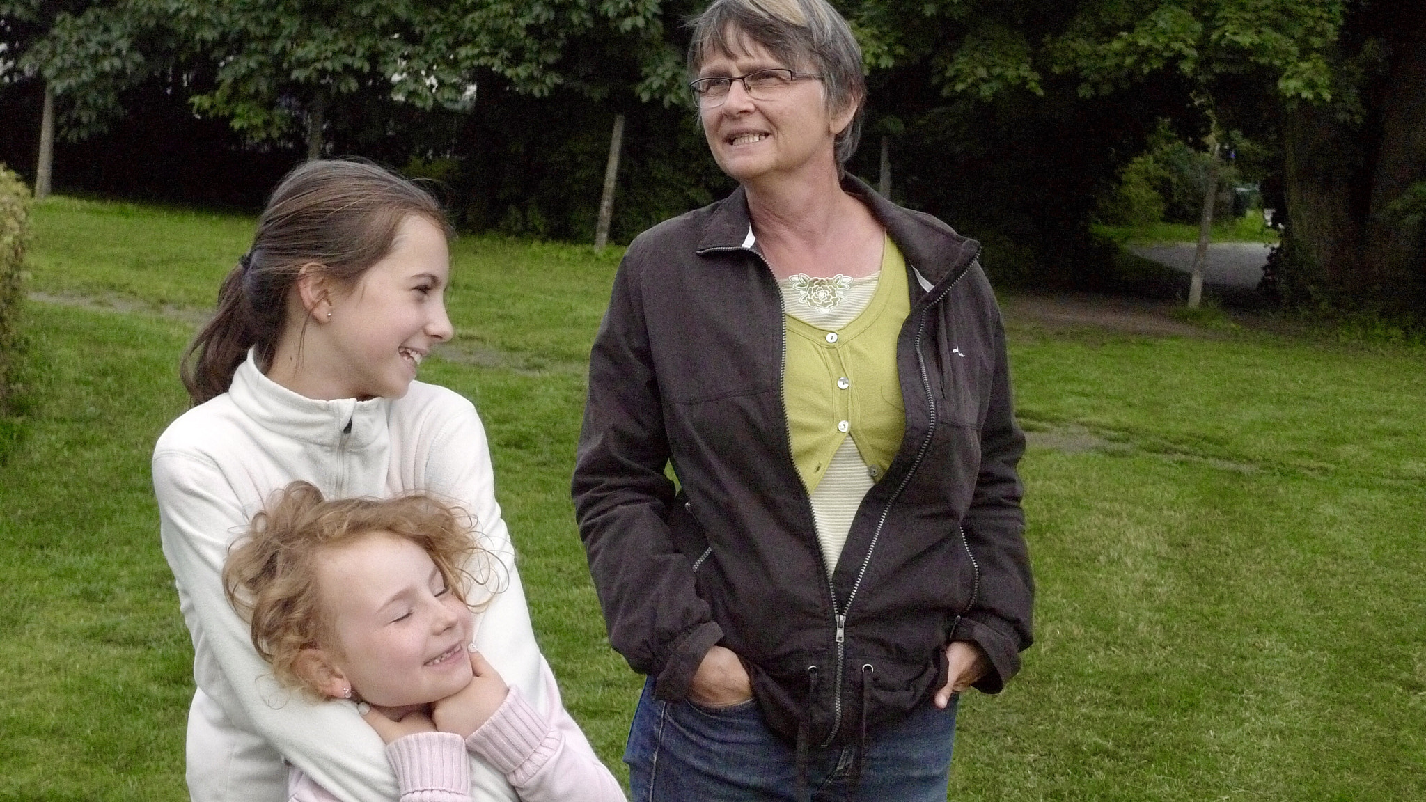 Panasonic Lumix DMC-LX3 sample photo. My wife and grandchildren photography