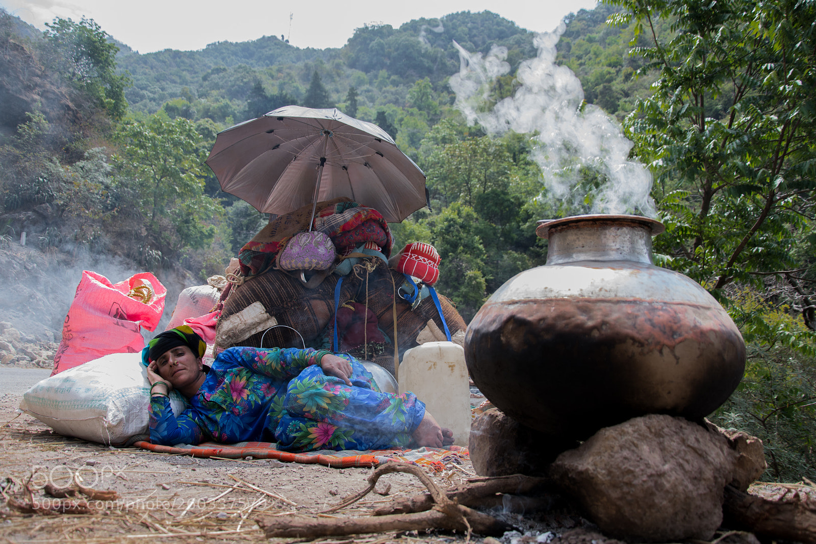 Nikon D500 sample photo. Gujjar's migration photography