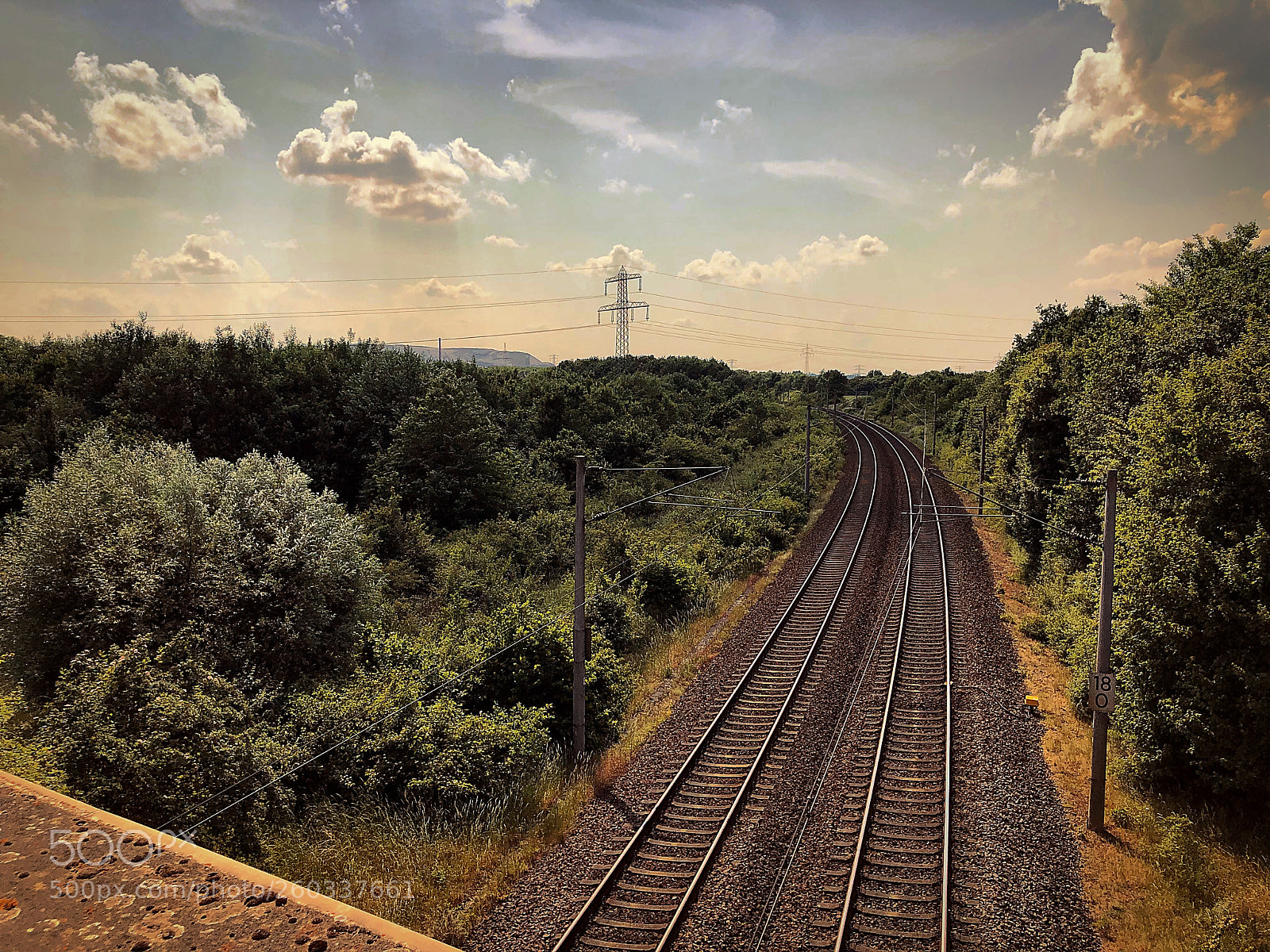 Apple iPhone 8 Plus sample photo. Railroad photography