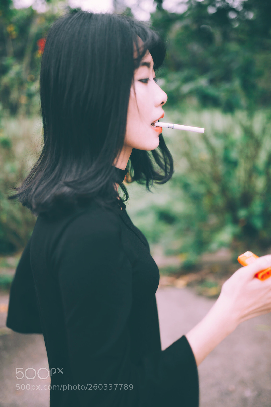 Nikon D3S sample photo. Smoker photography