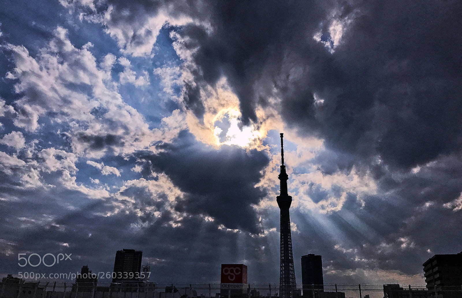 Apple iPhone 7 sample photo. Sky tree, tokyo photography