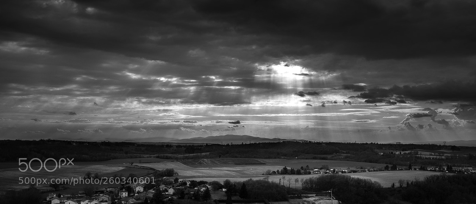 Fujifilm X-T1 sample photo. Dramatic skies over rural photography