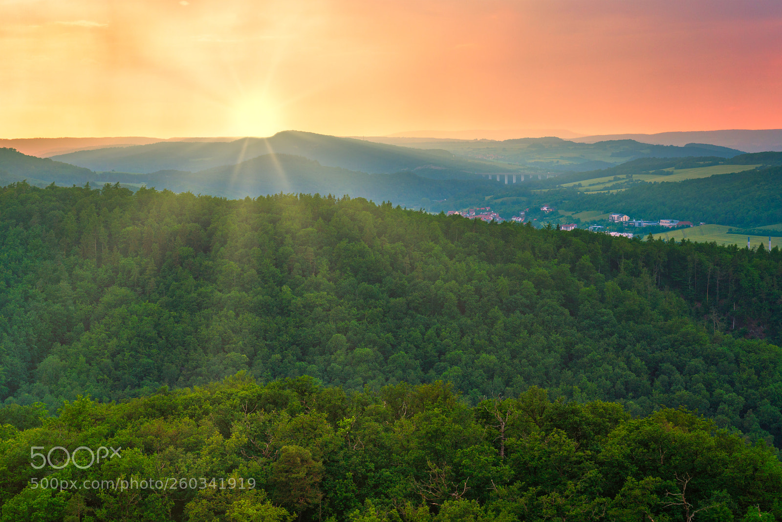 Sony a7R III sample photo. Mountain sunset photography