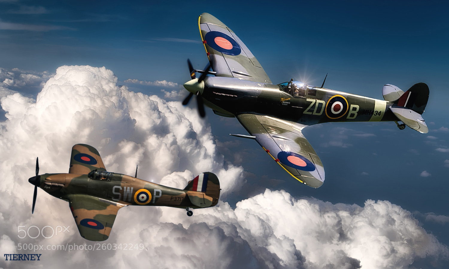 Canon EOS 7D Mark II sample photo. Spitfire & hurricane photography