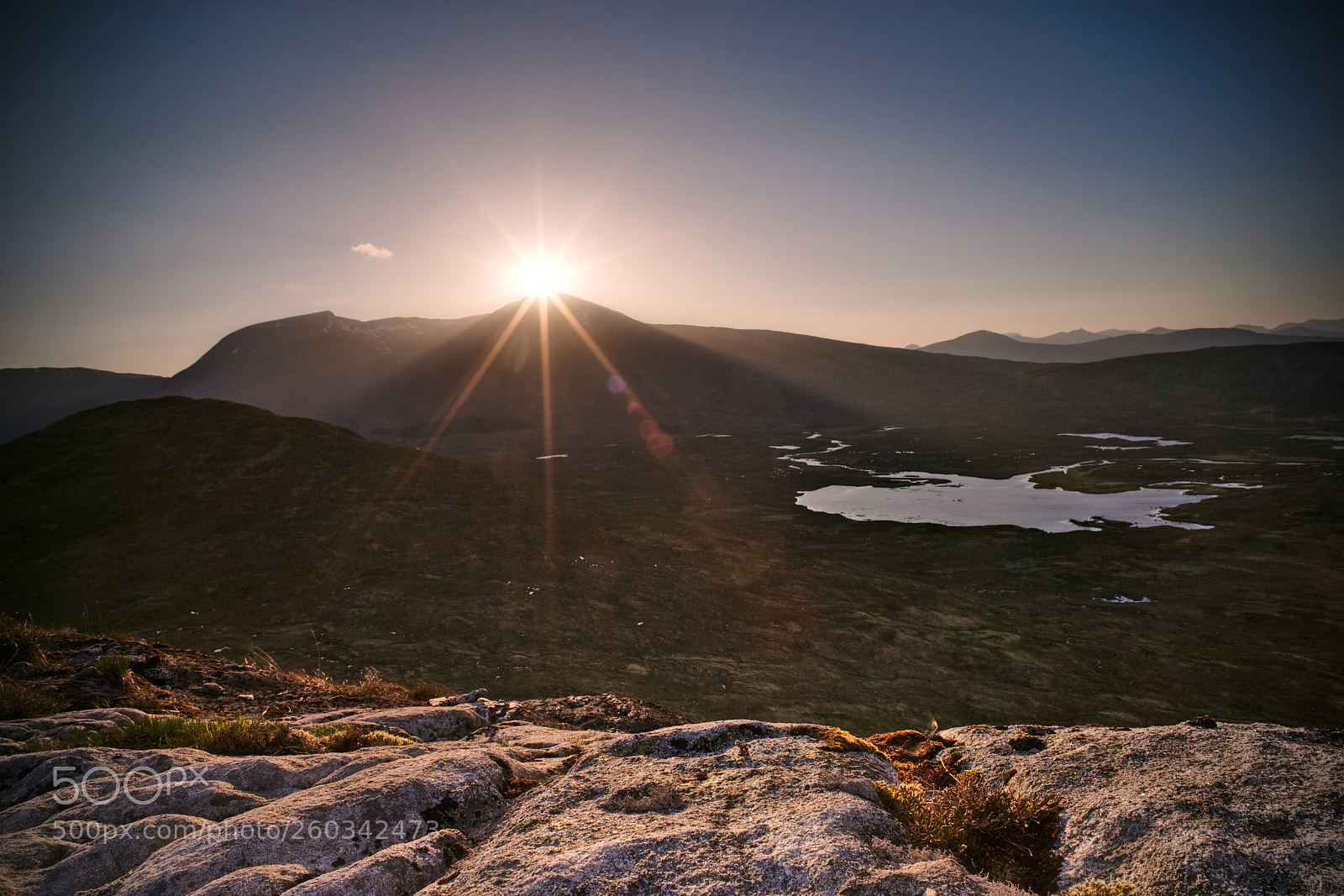 Sony a7R sample photo. Hilltop sunset photography