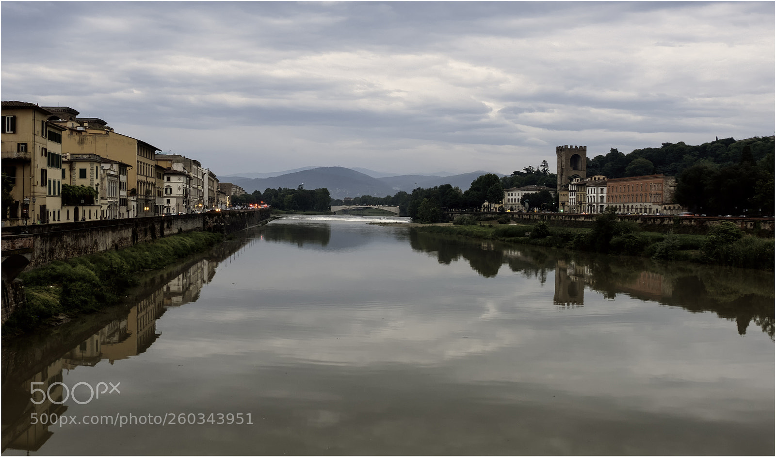 Fujifilm X-T2 sample photo. Reflections arno river photography