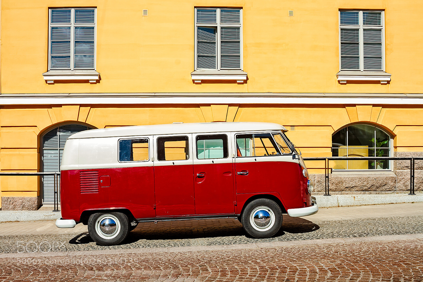 Canon EOS 7D sample photo. Camper van parked by photography