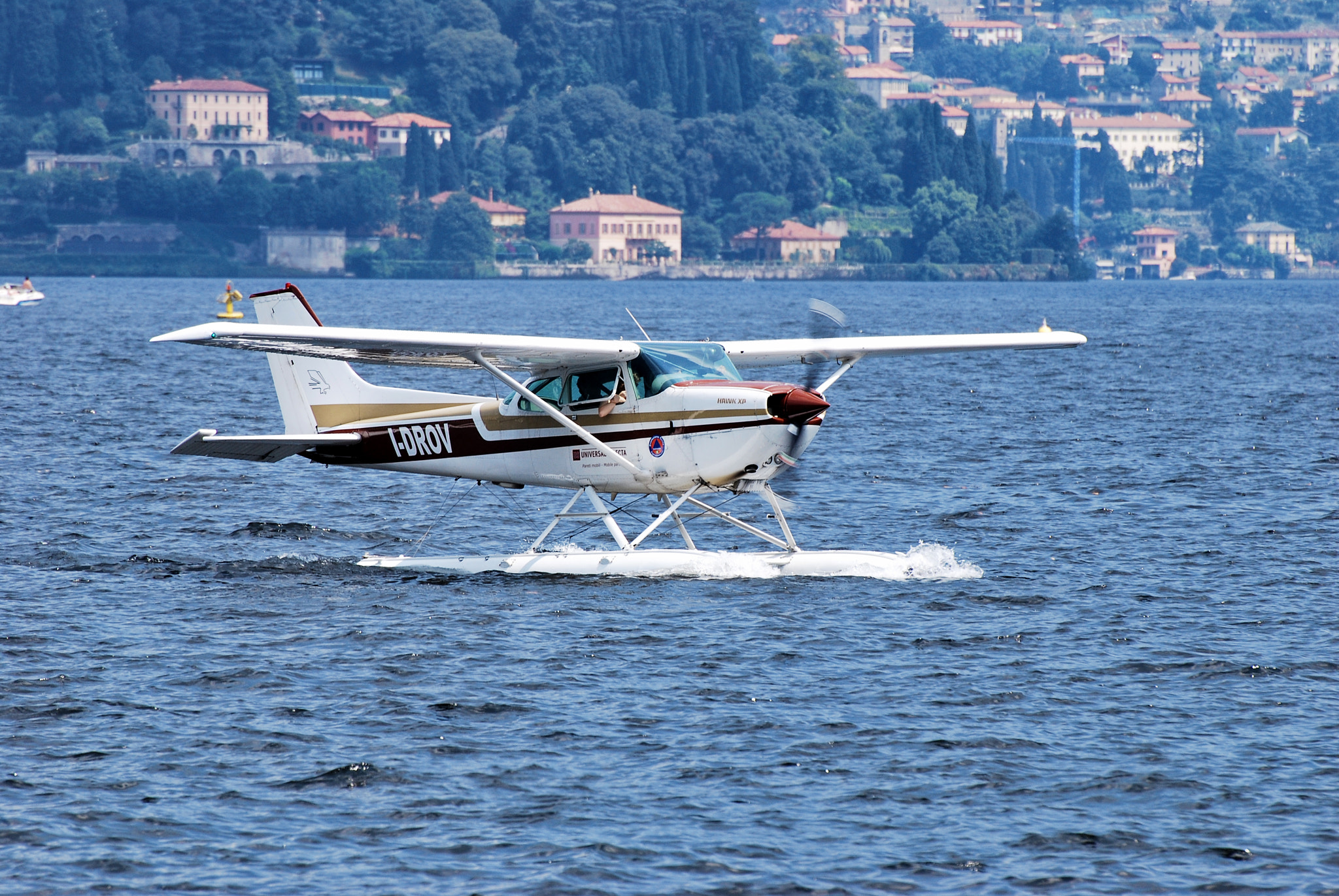 Nikon D60 sample photo. Seaplane photography