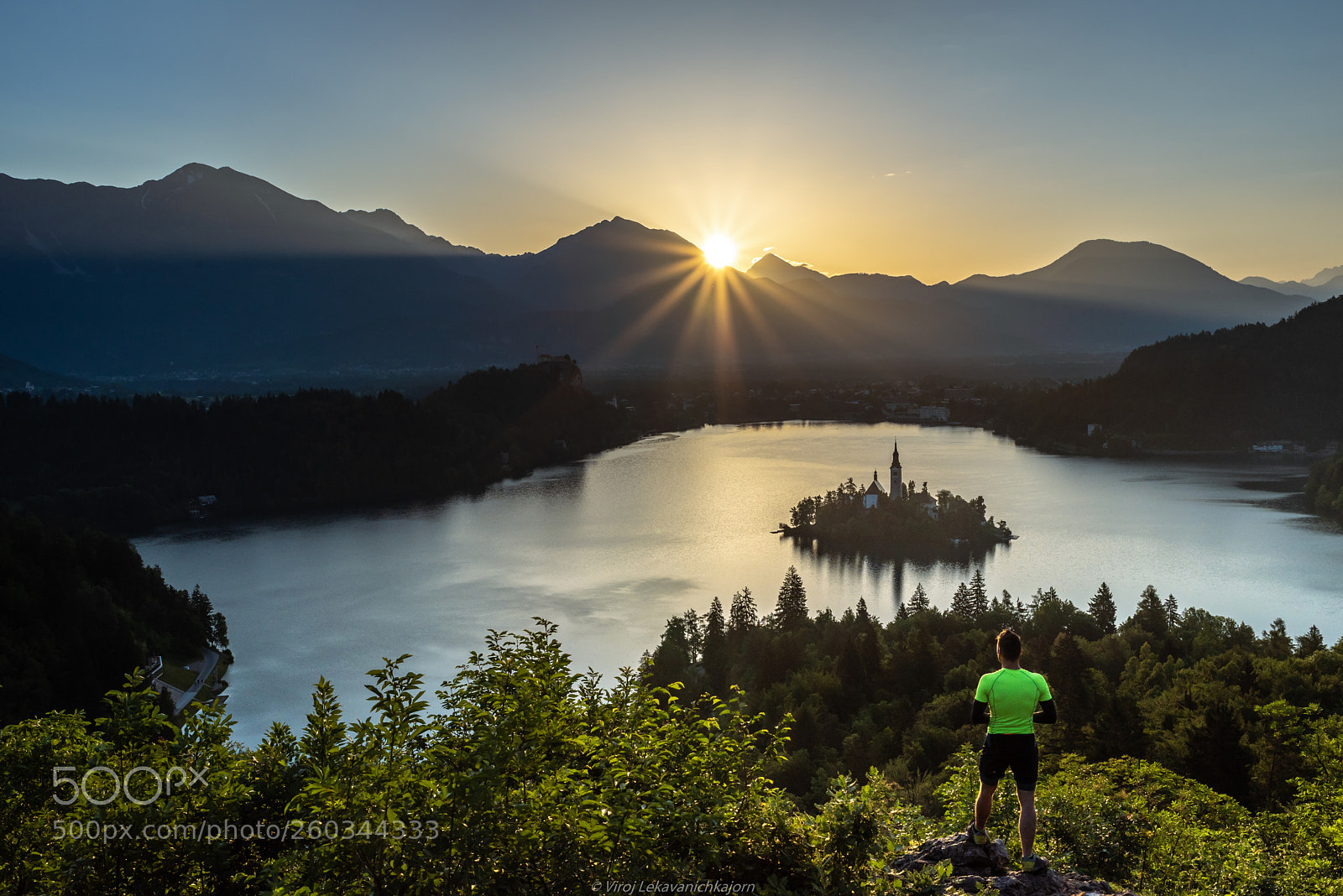Nikon D750 sample photo. Good moring lake bled photography