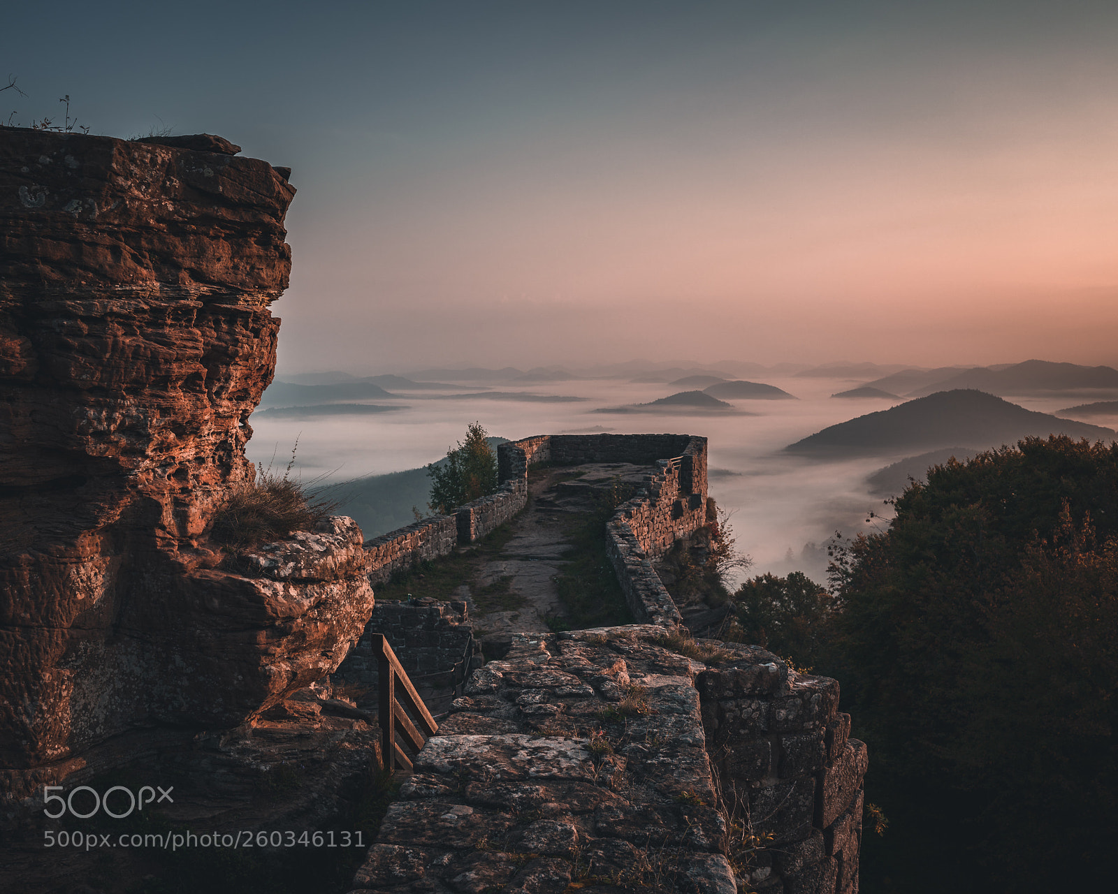 Sony a7R II sample photo. Sunrise at wegelnburg germany photography