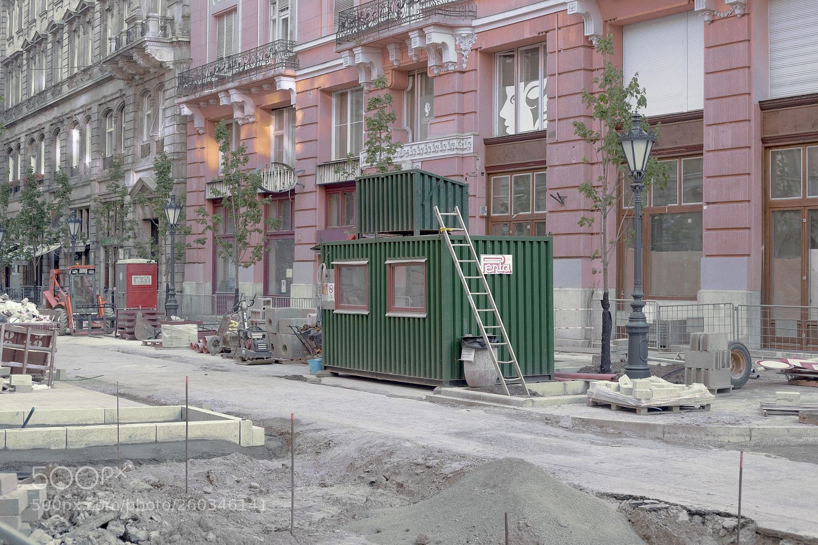 Canon EOS 6D sample photo. Budapest in construction photography