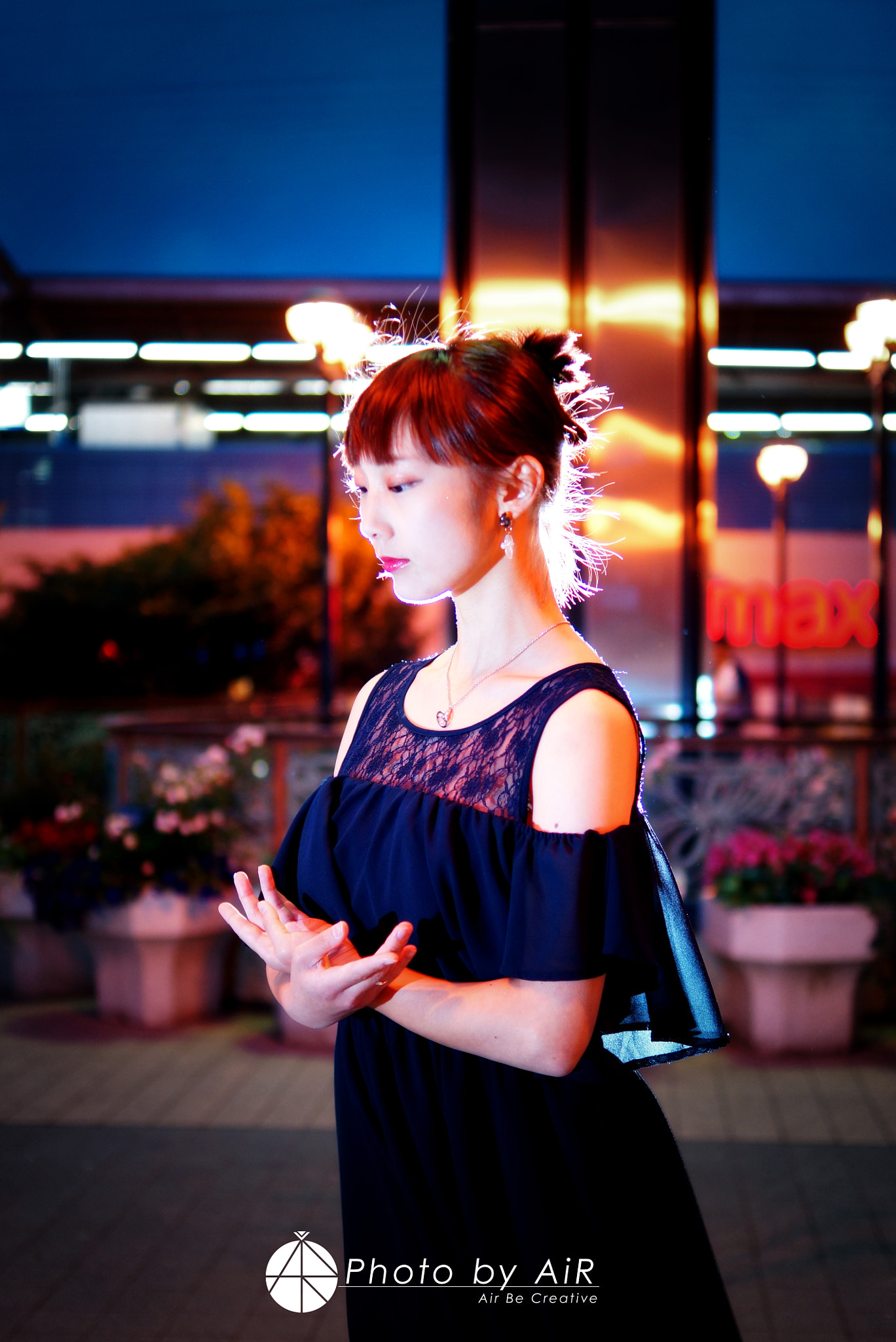 Sony SLT-A65 (SLT-A65V) sample photo. Dance in the night photography