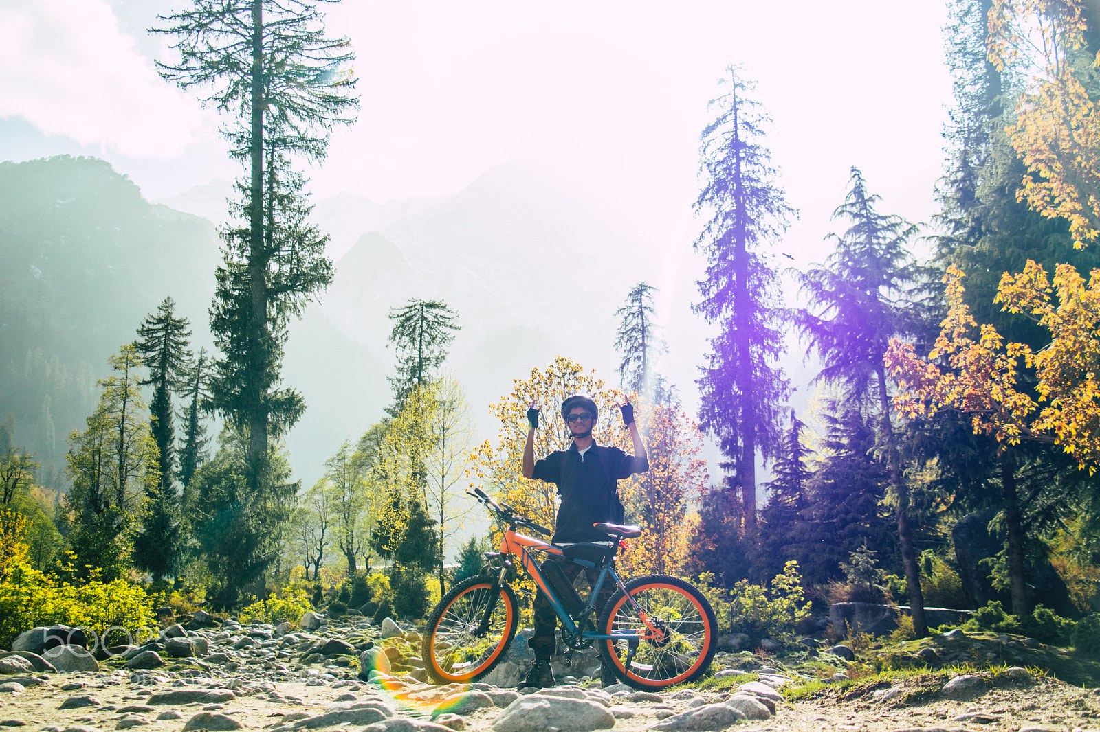 Canon EOS 77D (EOS 9000D / EOS 770D) sample photo. Mountain biking photography