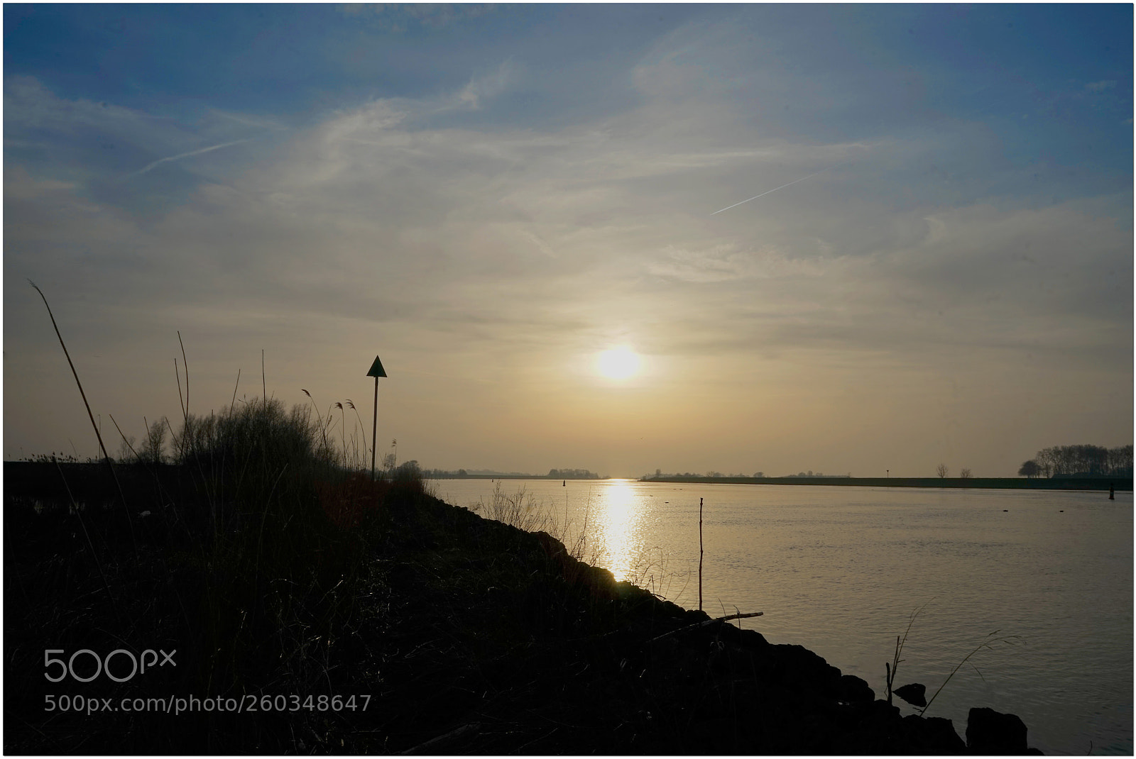 Sony a7 sample photo. Sunset kampen, the netherlands photography