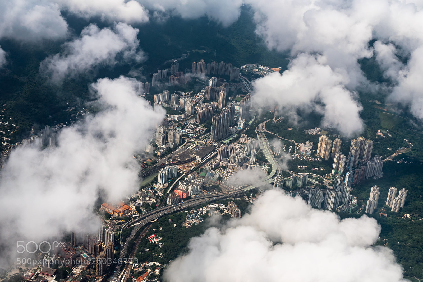 Nikon D750 sample photo. Hong kong's top view. photography