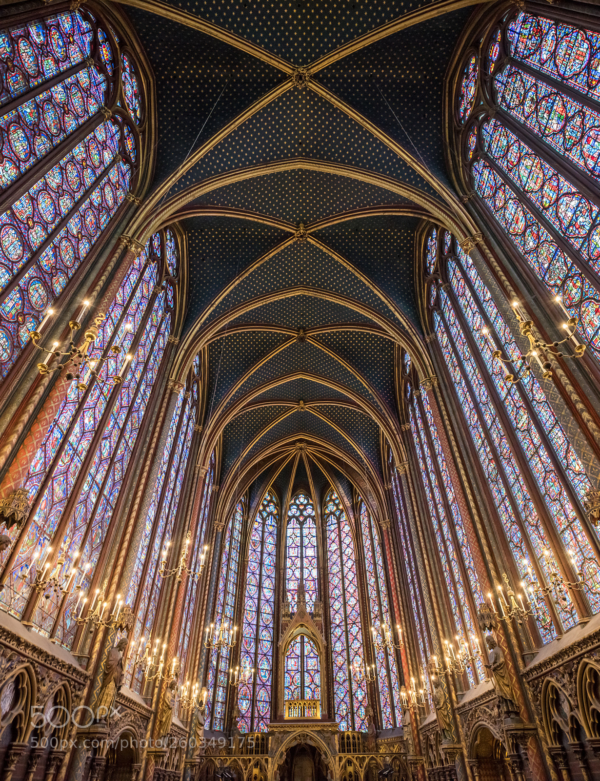 Nikon D750 sample photo. Sainte-chapelle, paris, france photography