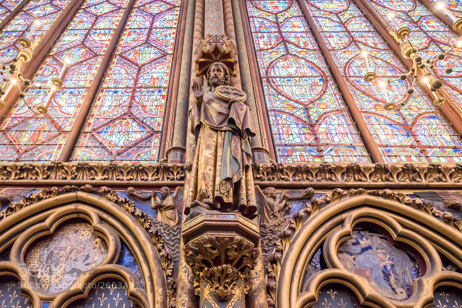Nikon D750 sample photo. Sainte-chapelle, paris, france photography