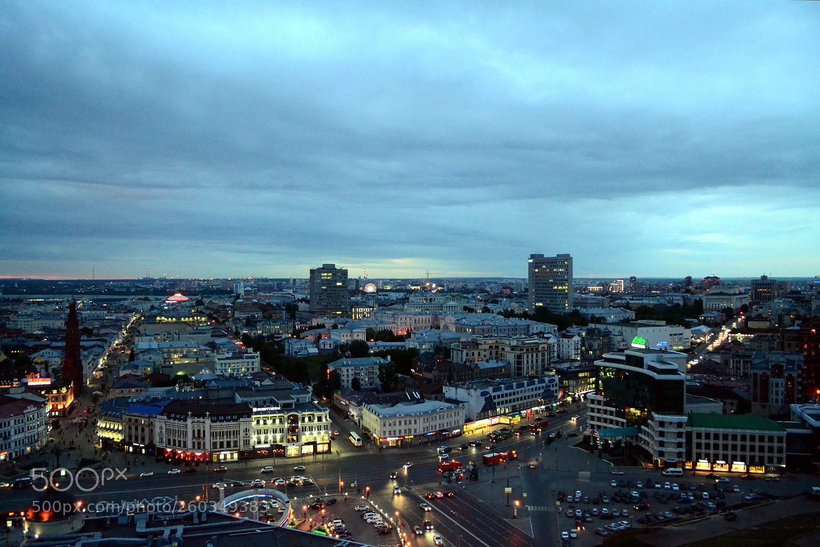 Nikon D3100 sample photo. Night city photography