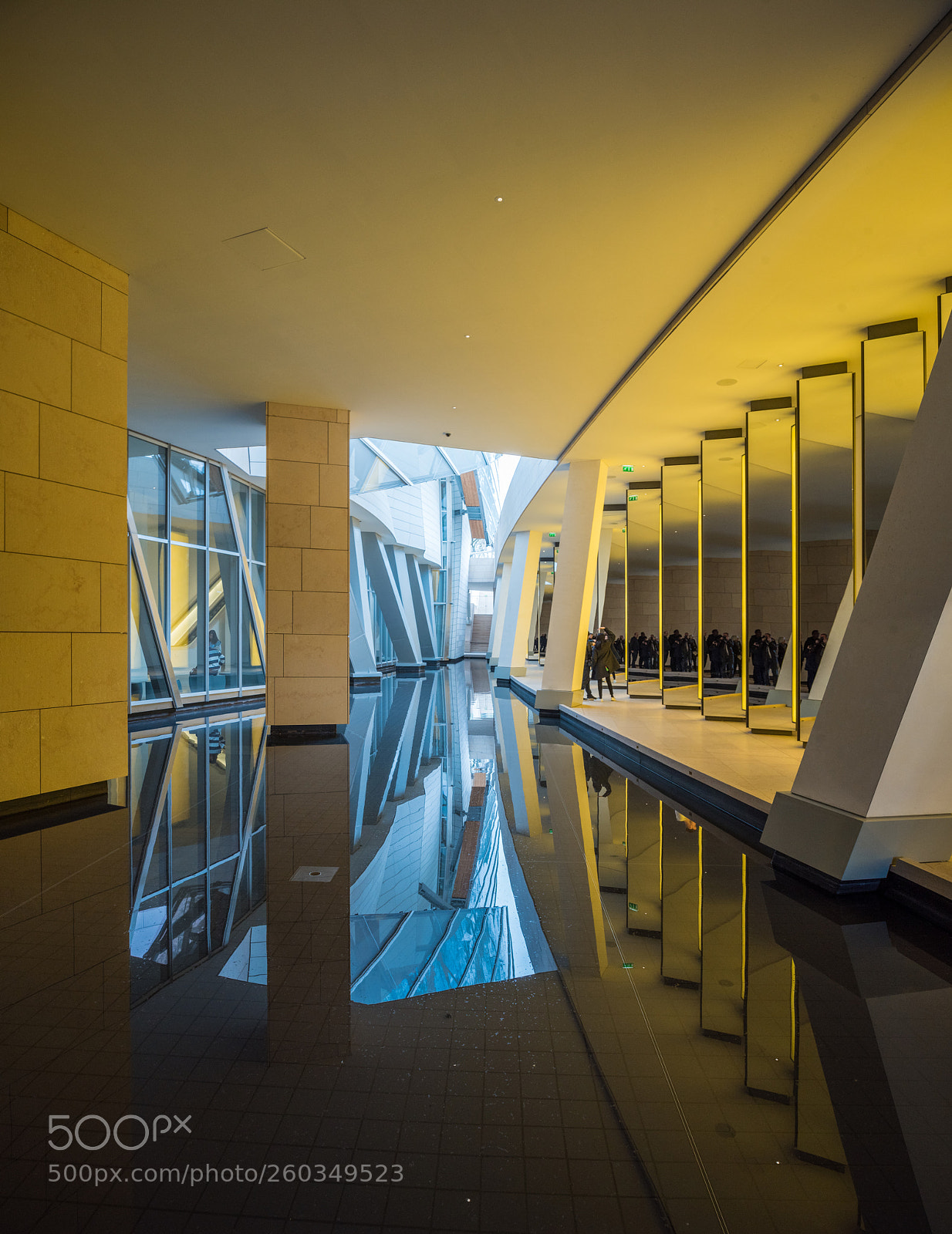 Nikon D750 sample photo. Fondation louis vuitton photography