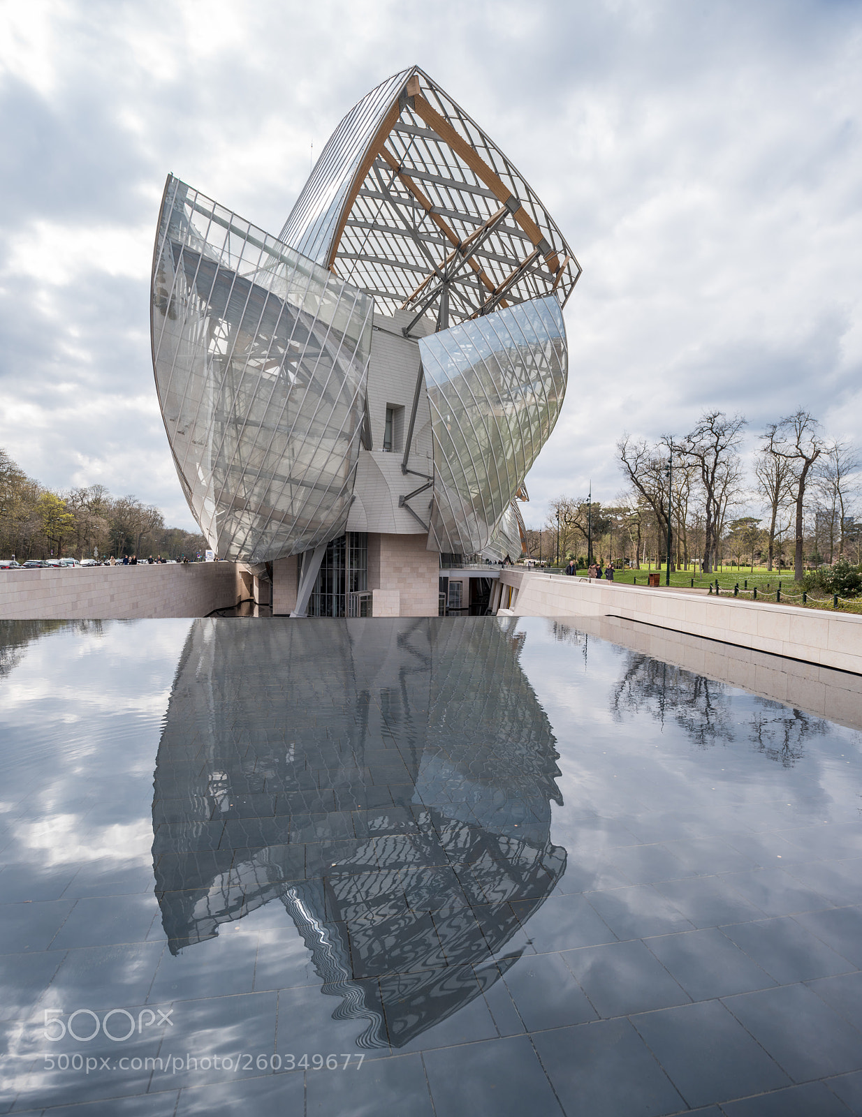Nikon D750 sample photo. Fondation louis vuitton photography