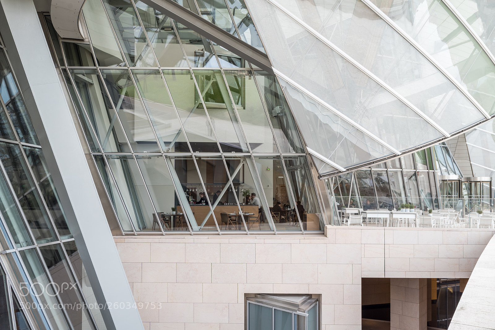 Nikon D750 sample photo. Fondation louis vuitton photography
