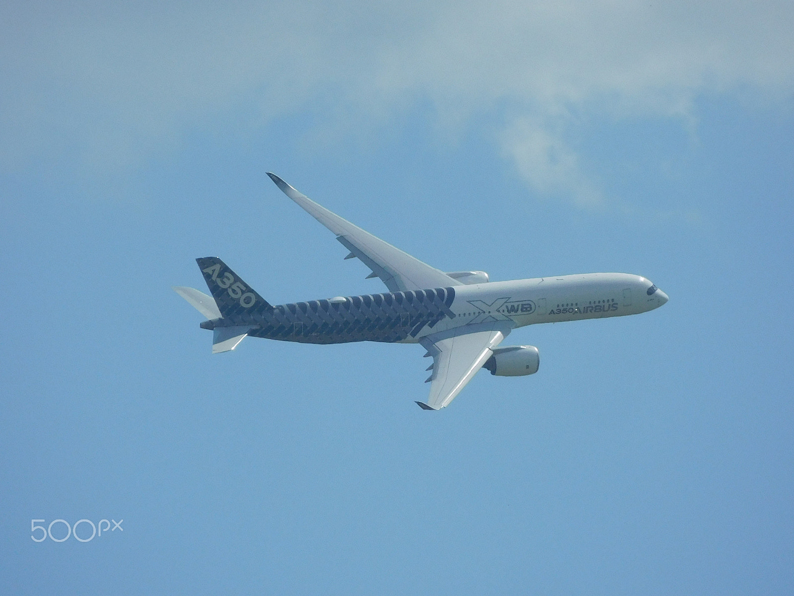 Nikon Coolpix S7000 sample photo. Airbus a350 photography