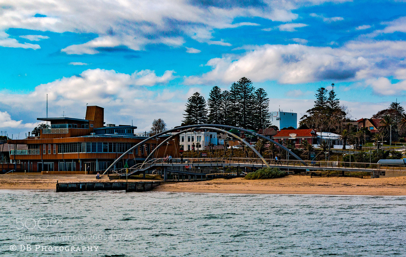 Canon EOS 70D sample photo. Beach view arch bridge photography