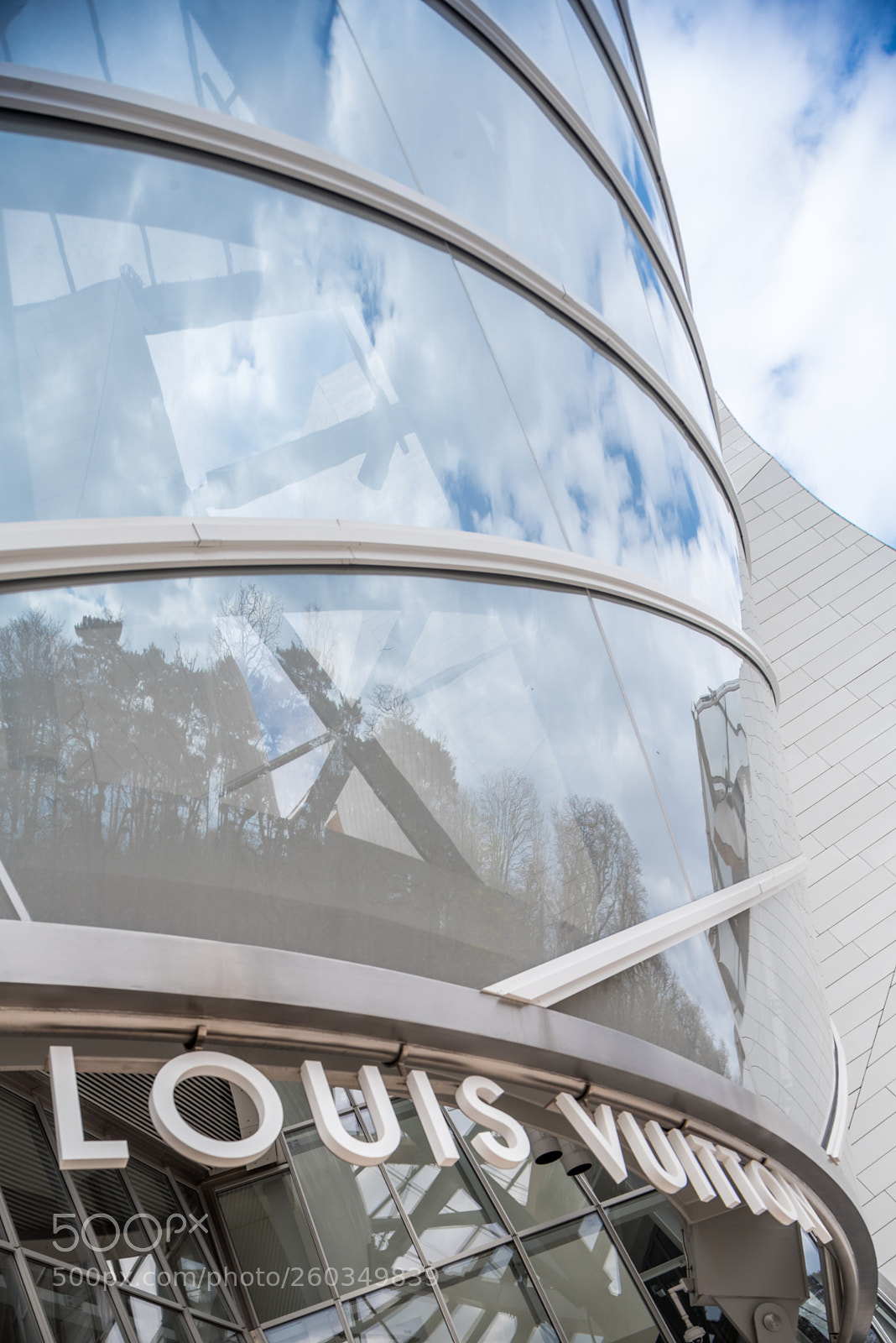 Nikon D750 sample photo. Fondation louis vuitton photography