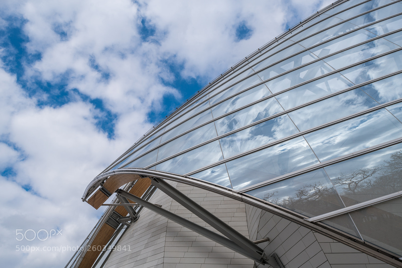 Nikon D750 sample photo. Fondation louis vuitton photography
