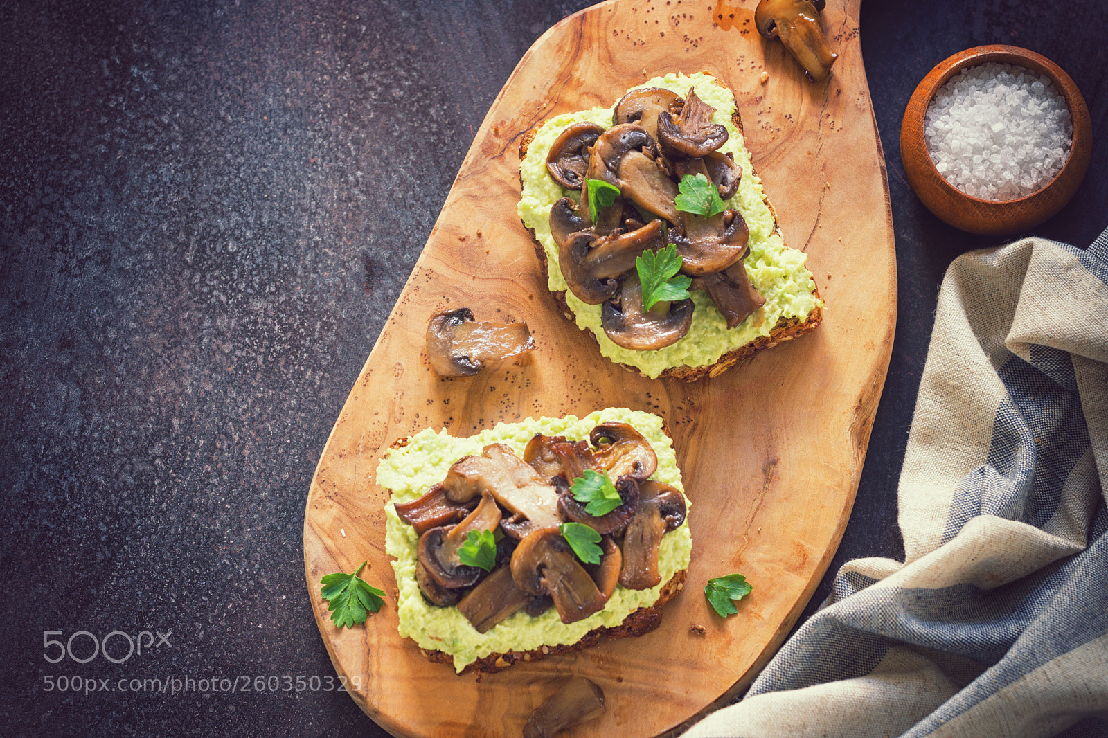 Sony a6300 sample photo. Avocado toast photography