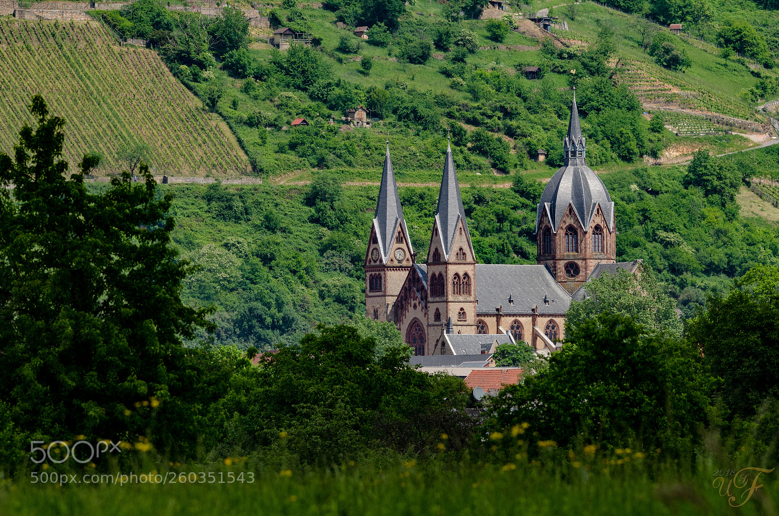 Nikon D5100 sample photo. Dom zu heppenheim cathedral photography