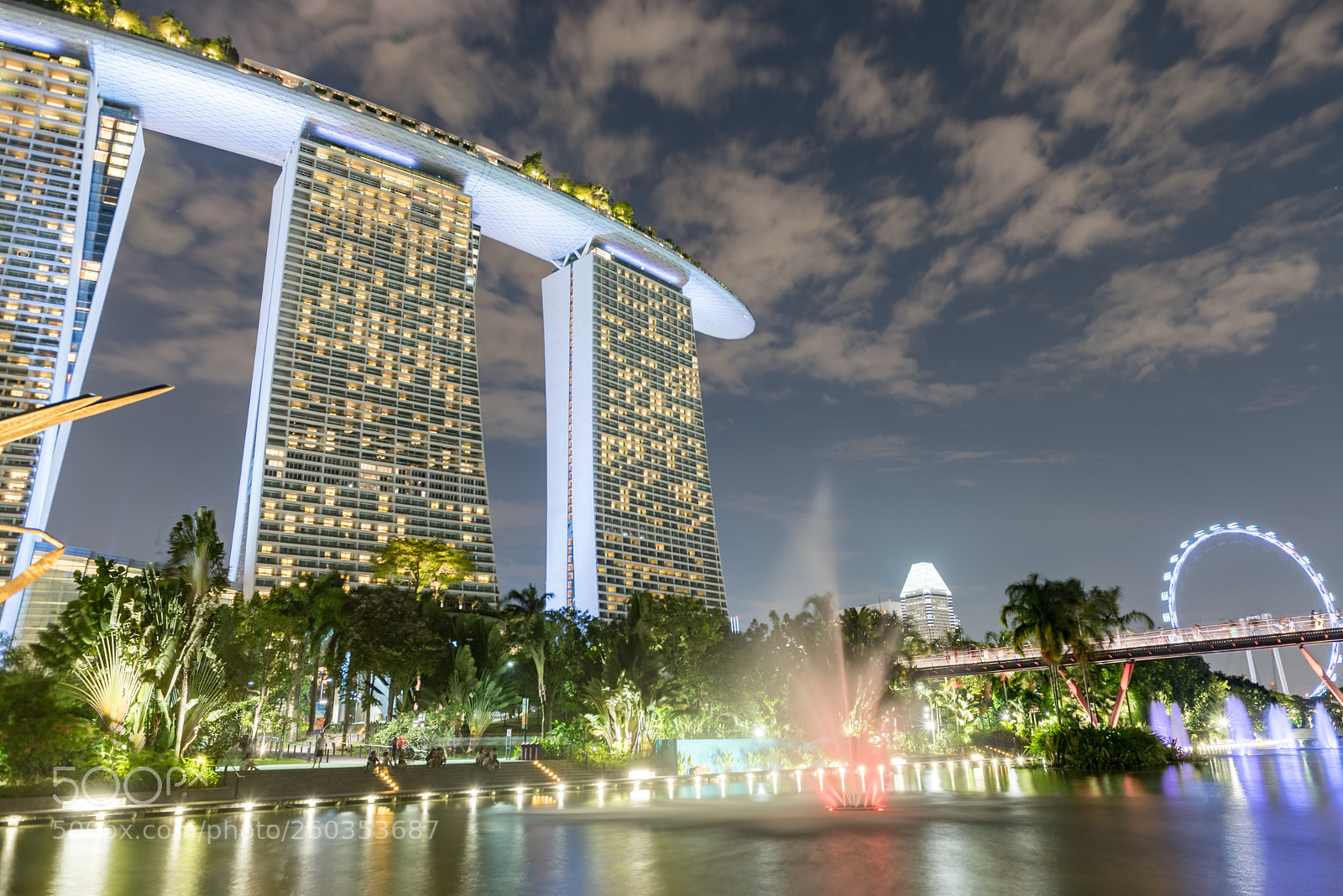 Nikon D750 sample photo. Marina bay, singapore photography