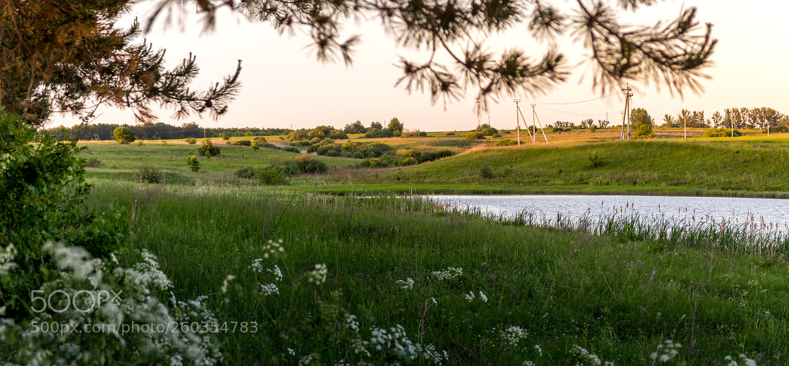 Canon EOS 100D (EOS Rebel SL1 / EOS Kiss X7) sample photo. Summer sunset landscape. photography