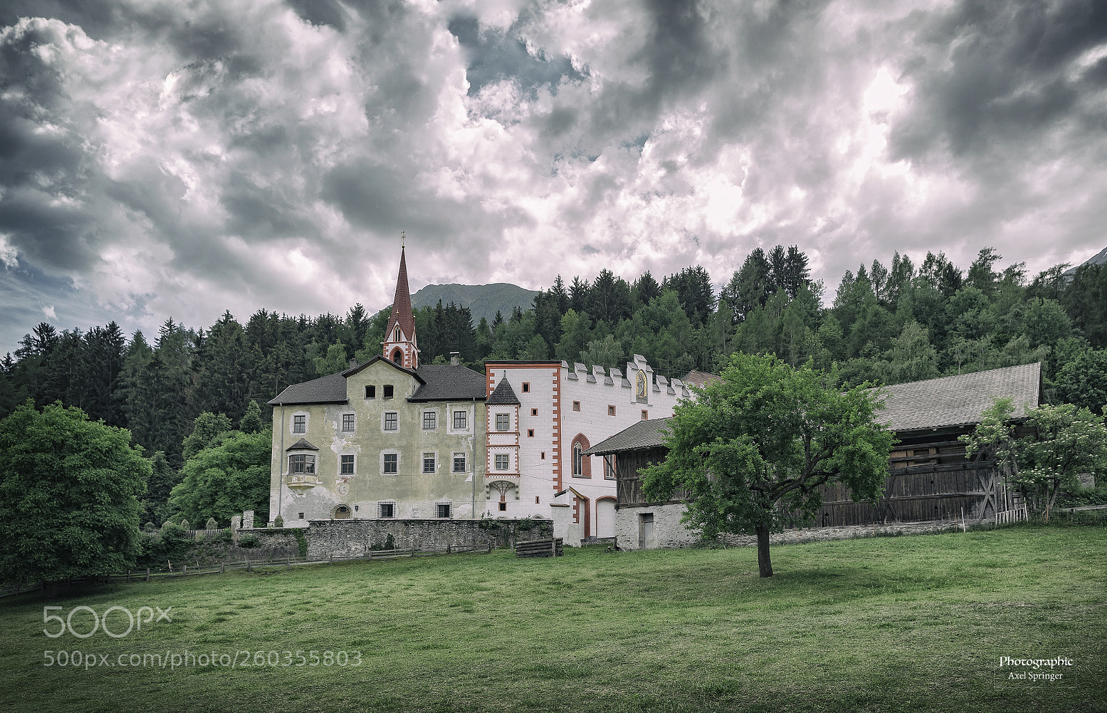 Pentax K-3 sample photo. Abandoned monastery ii photography