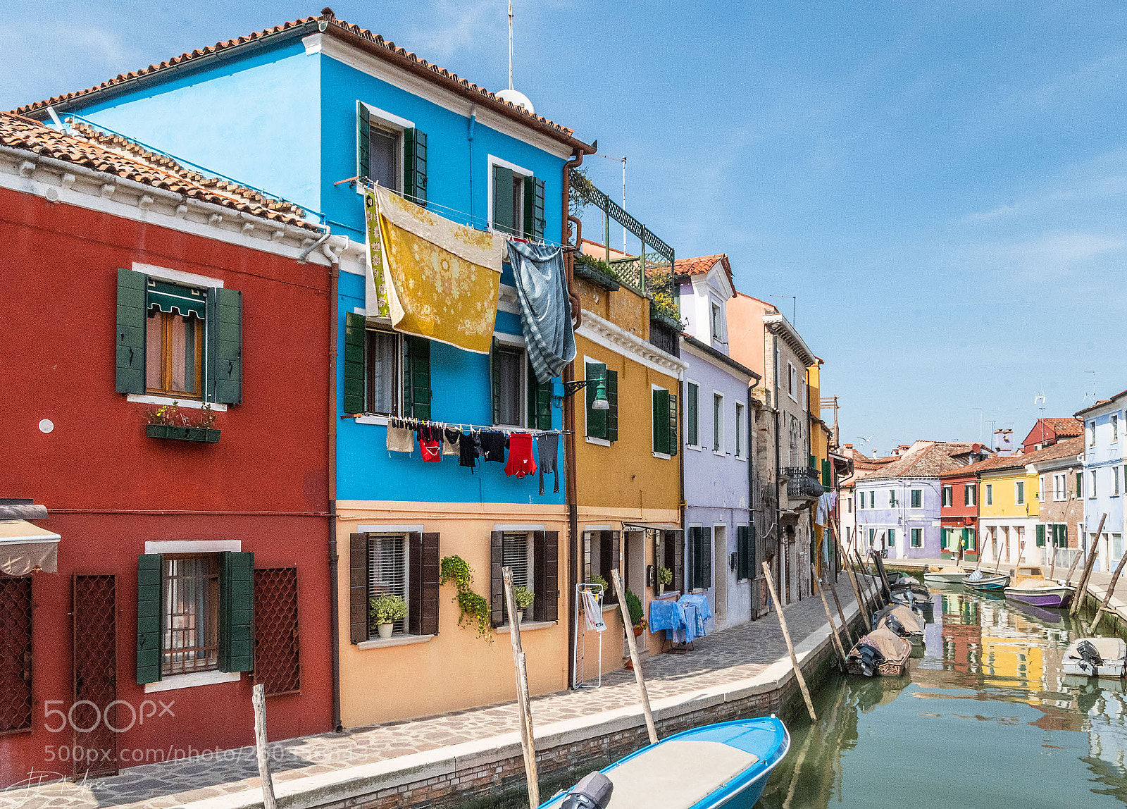 Nikon D500 sample photo. Colorful burano photography