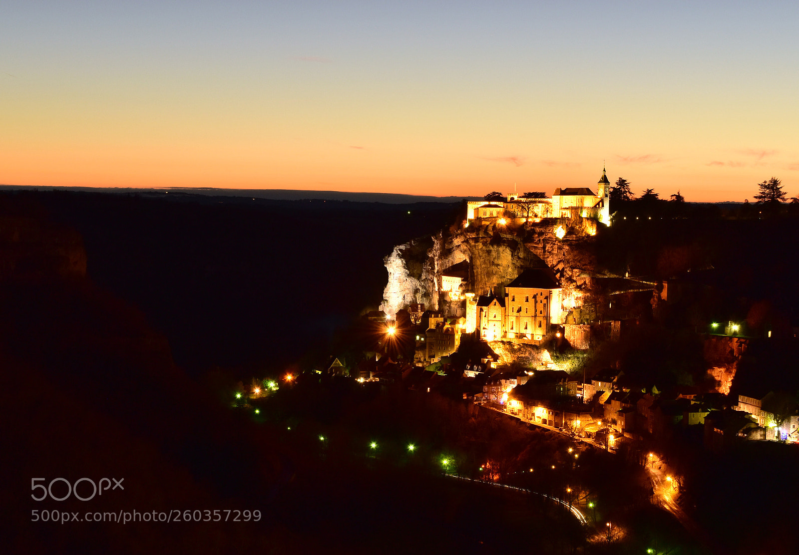 Nikon D5500 sample photo. Rocamadour by niaght photography