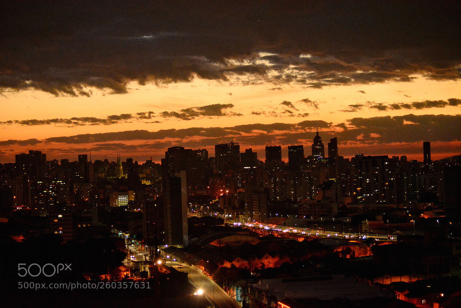 Nikon D5200 sample photo. Aquele céu laranja  photography
