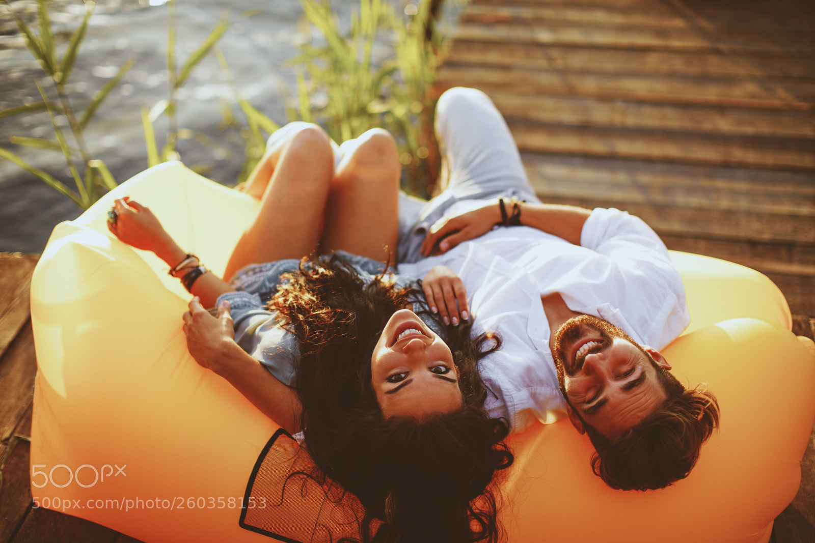 Canon EOS 5D Mark IV sample photo. Young couple lying in photography