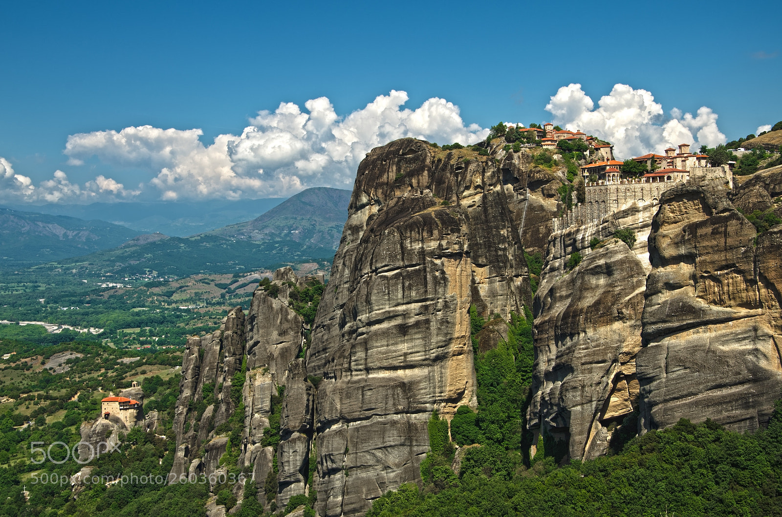 Nikon D5100 sample photo. The monasteries of meteora photography