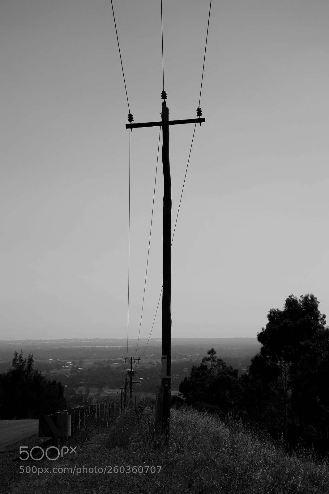 Nikon D3200 sample photo. Gooseberry hill power pole photography
