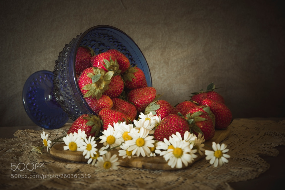 Pentax K-1 sample photo. Still life with strawberries photography