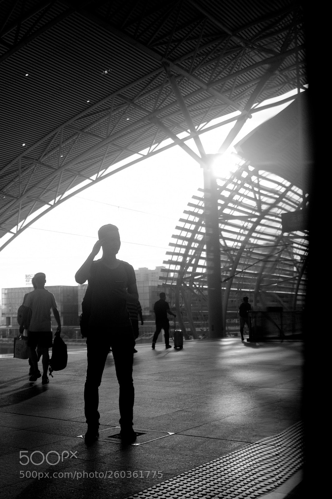 Fujifilm X100T sample photo. From the train photography