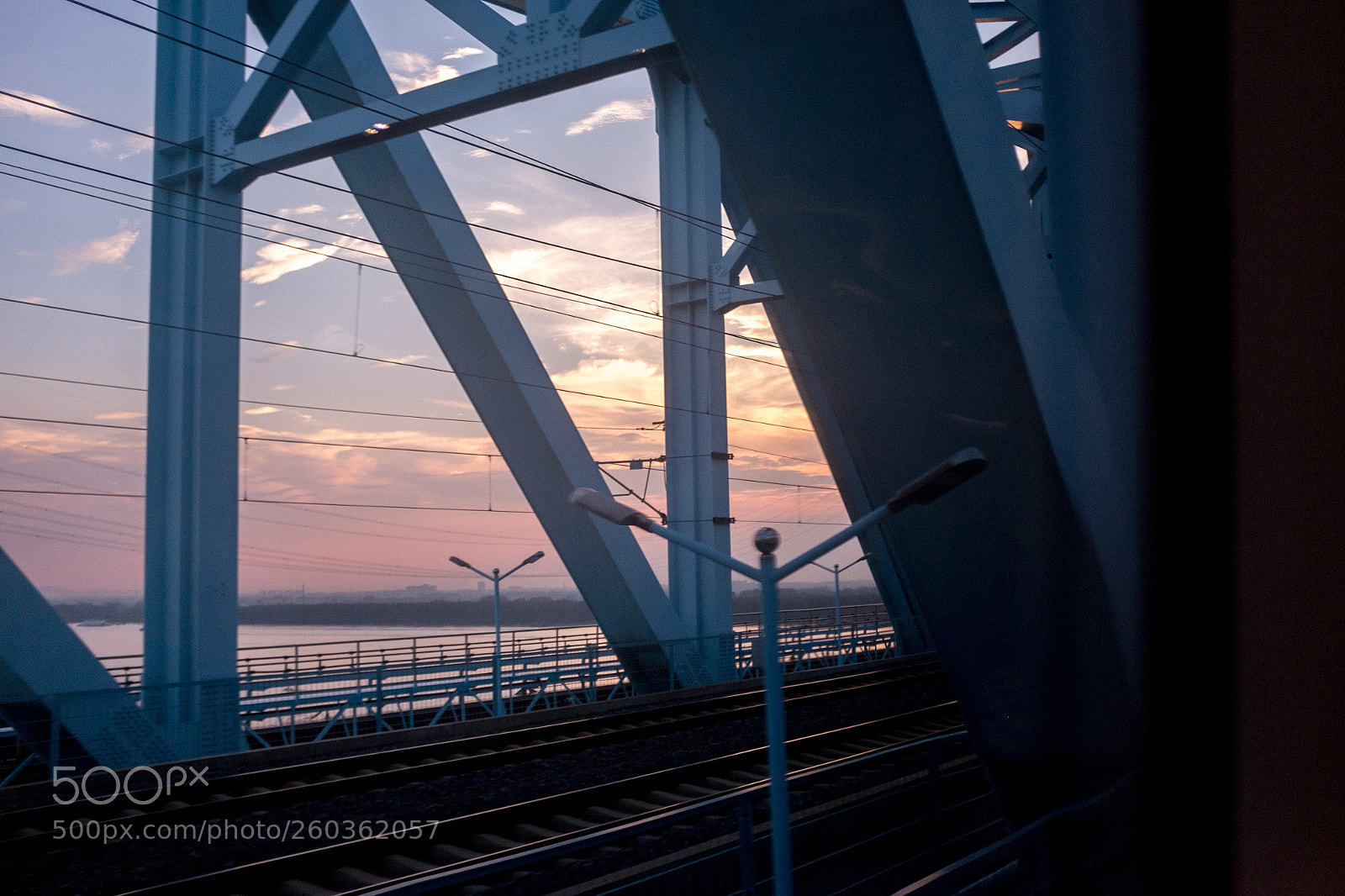 Fujifilm X100T sample photo. Sunset bridge photography