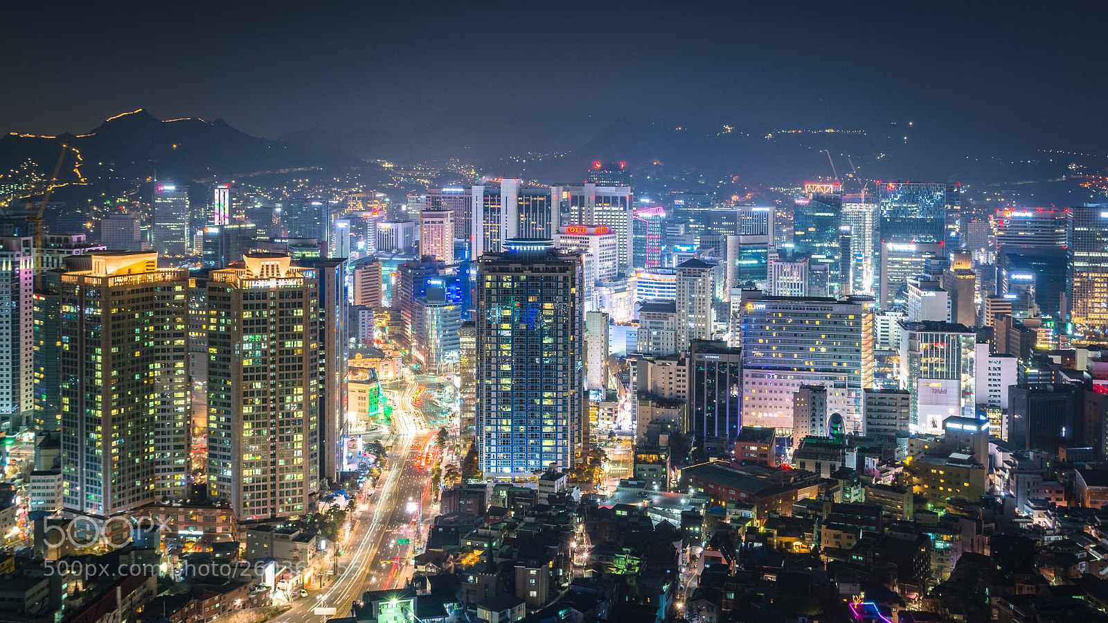 Sony SLT-A55 (SLT-A55V) sample photo. Stunning seoul photography