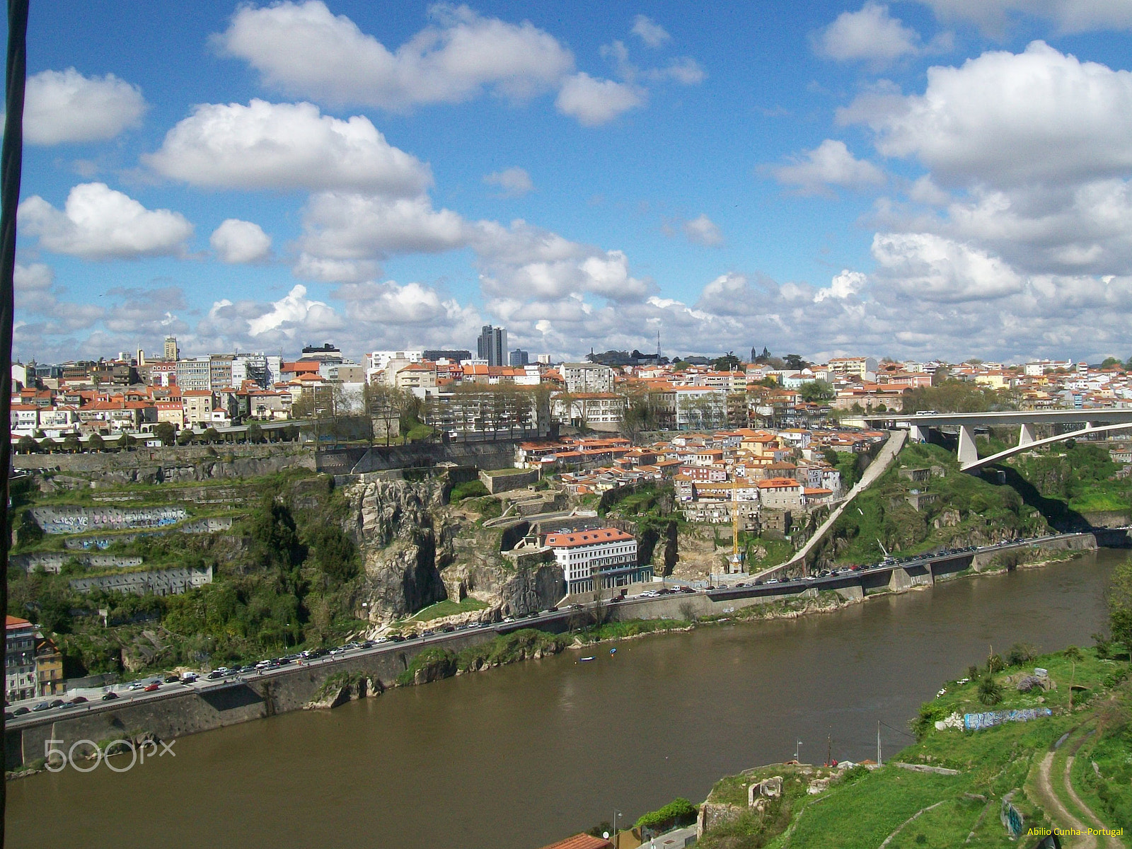 Kodak EasyShare C913 sample photo. Olhando a cidade do porto photography