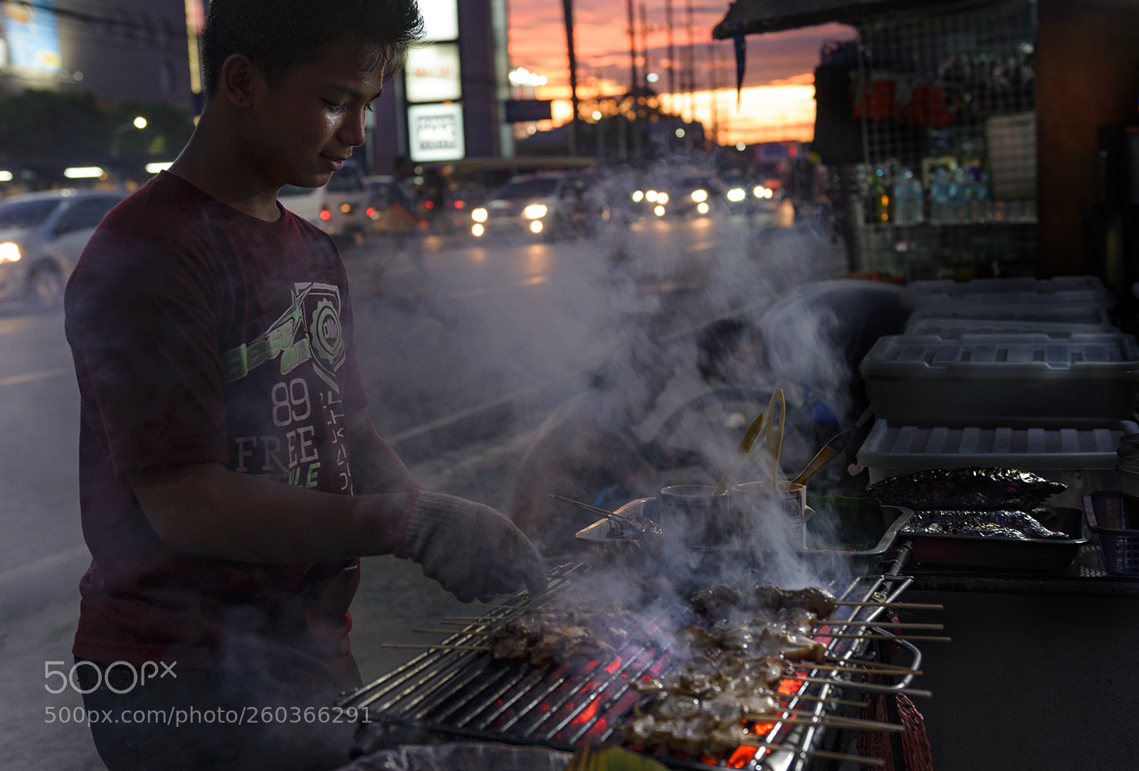 Nikon D610 sample photo. Street food photography