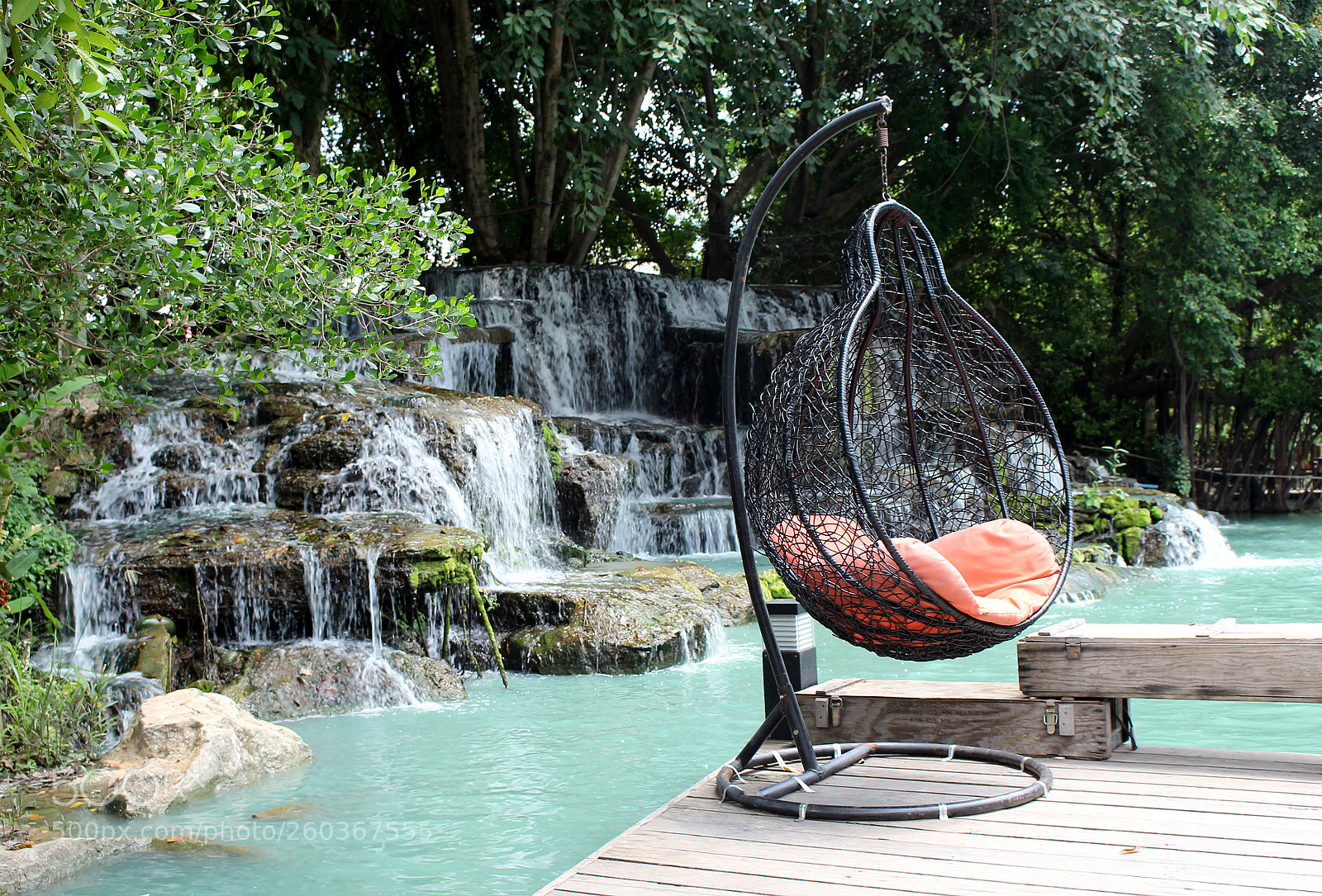 Canon EOS 700D (EOS Rebel T5i / EOS Kiss X7i) sample photo. Rattan swing chair on photography