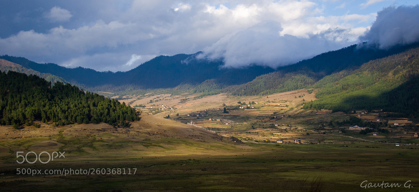 Nikon D7000 sample photo. Partly sunny valley photography